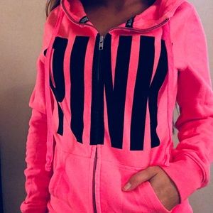 Victoria’s Secret PINK zip up hoodie
